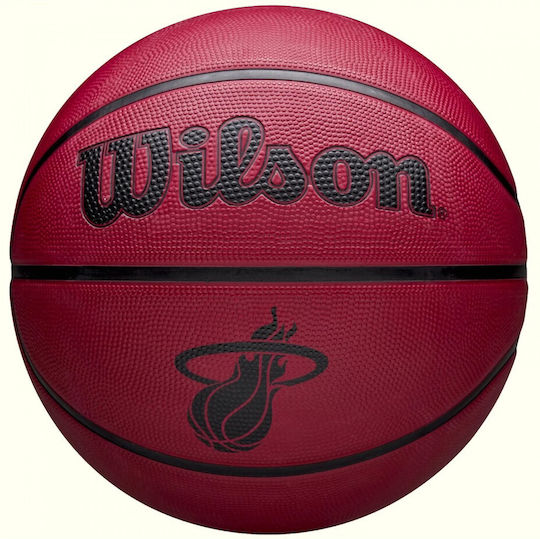 Wilson Team Tribute Solid Miami Heat Μπάλα Μπάσκετ