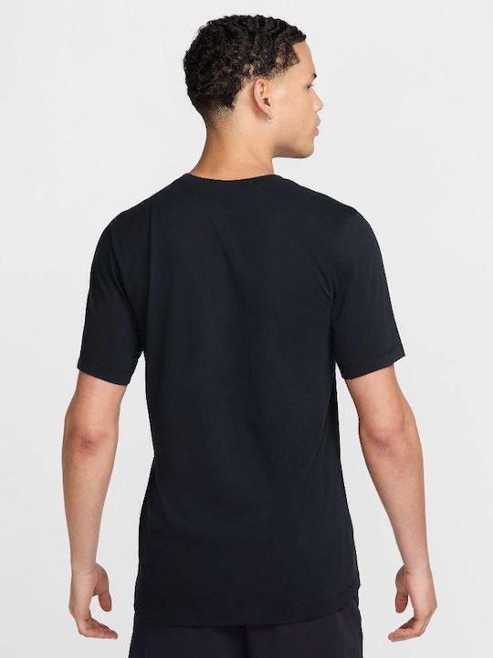 Nike Dri-FIT Fitness Dri-Fit T-shirt Black