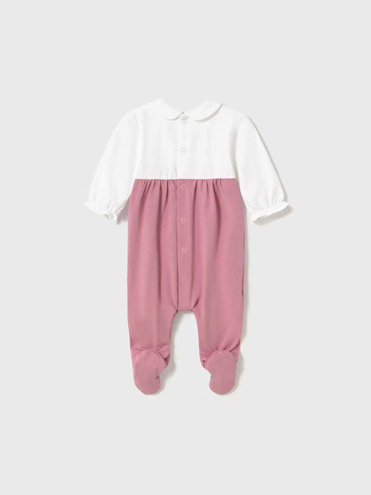 Mayoral Set Babystrampler Langärmliges Rosa 2Stück