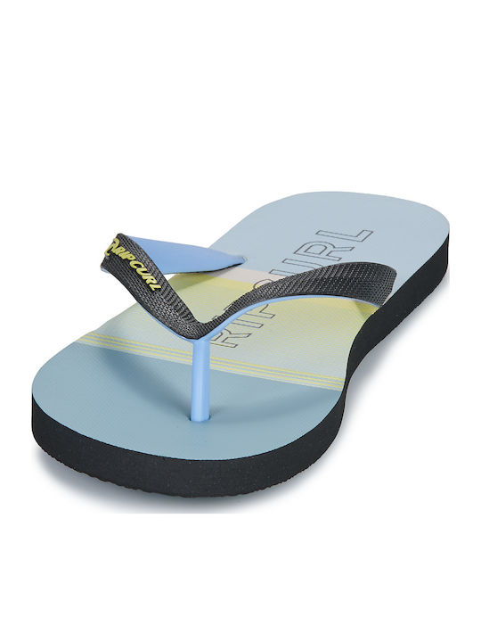 Open Toe Ανδρικά Flip Flops Μπλε