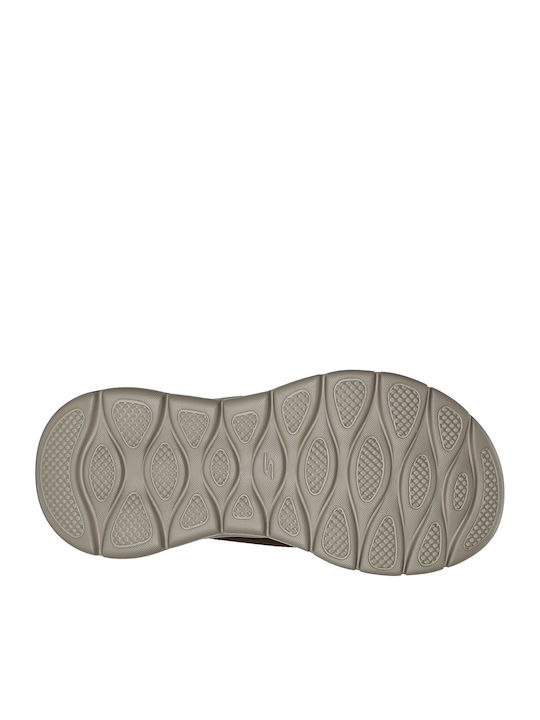 Go Walk Flex Vallejo Ανδρικά Flip Flops Ανατομικά Καφέ