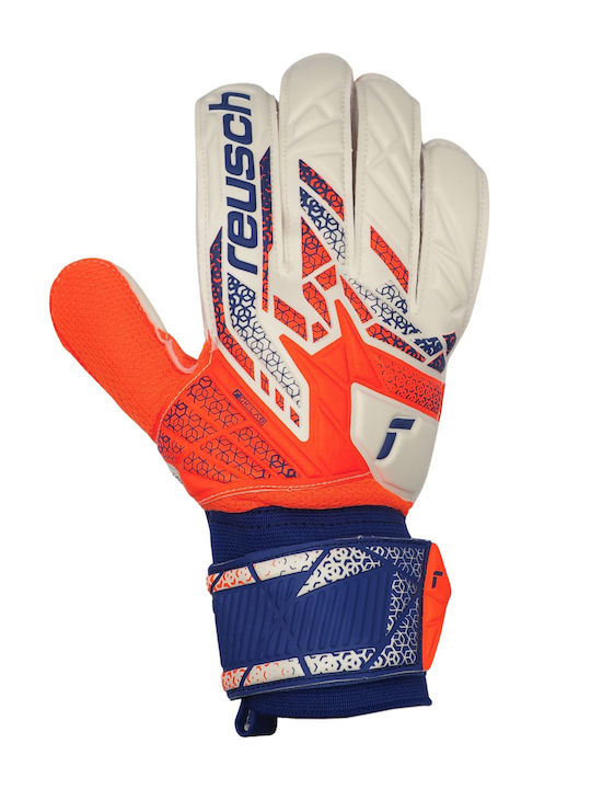 Reusch Attrakt Solid Γάντια Τερματοφύλακα Ενηλίκων Λευκά