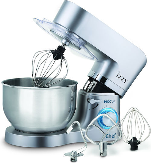 Izzy S1503 Super Chef Стенд миксер 1400W с Неръждаема Купа 6лт