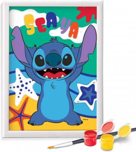 Happihobbi Рисуване и рамка по номера Disney Stitch 1038-41035
