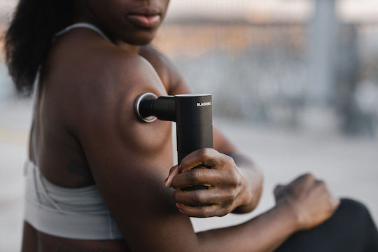 Blackroll Waffe Massage für den Körper mit Vibration Schwarz