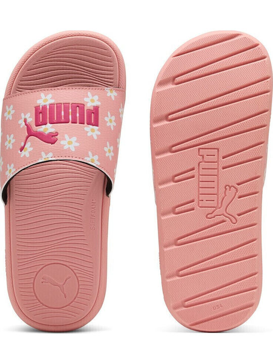 Kinder Badeschlappen Rosa Cat 2.0