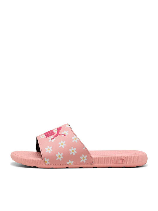 Kinder Badeschlappen Rosa Cat 2.0