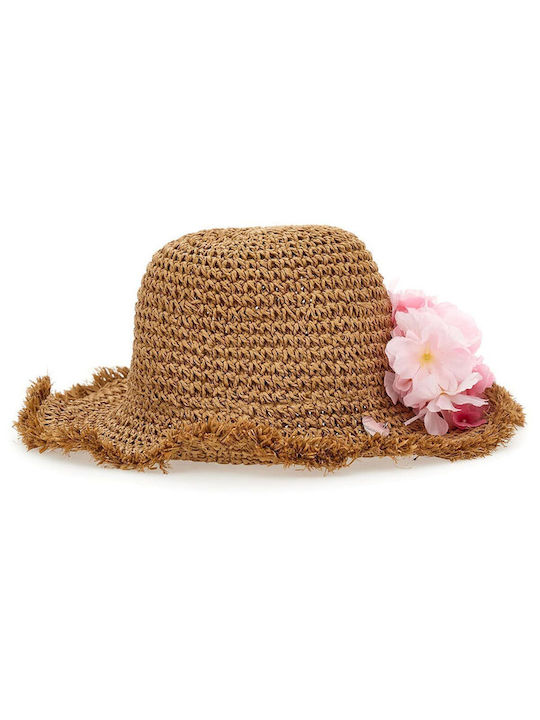 Monnalisa Kids' Hat Beige