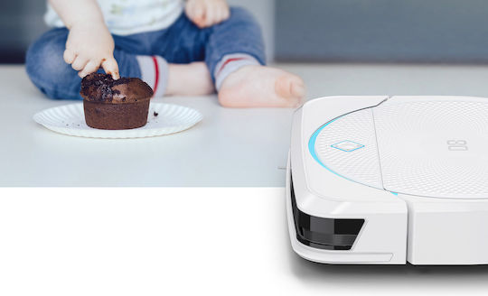 Hobot Legee D8 LuLu Σκούπα Ρομπότ με Χαρτογράφηση Laser & Απορρόφηση 5000Pa Λευκή