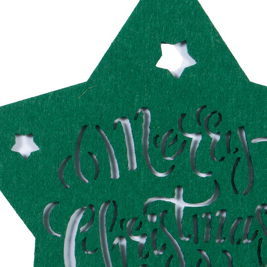 Nef-Nef Homeware Snow Coasters with Stars 4 Pieces