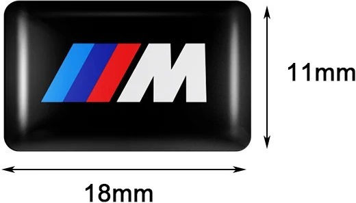 Mini BMW M Gel-Aufkleber Set mit 2 Stück Aif132