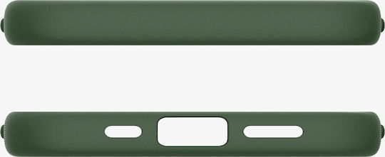 Spigen Nano Pop (MagFit) Silicone 0.3mm Green Back Cover (iPhone 17e / 16e)