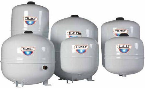 Zilmet Δοχείο Διαστολής Ηλιακού Κάθετο 12lt