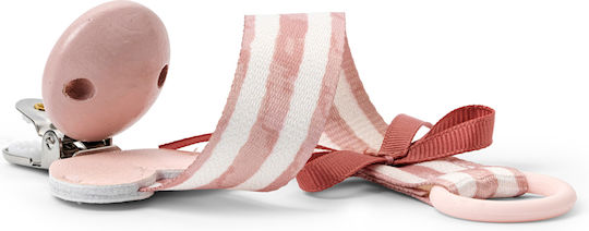 Elodie Details Fabric Pacifier Ribbon Pink