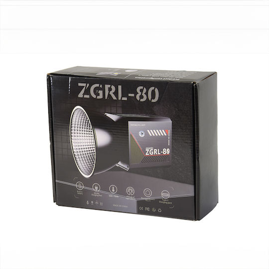 LED видео осветление за фотография и видео COB двуцветно Zgrl 80