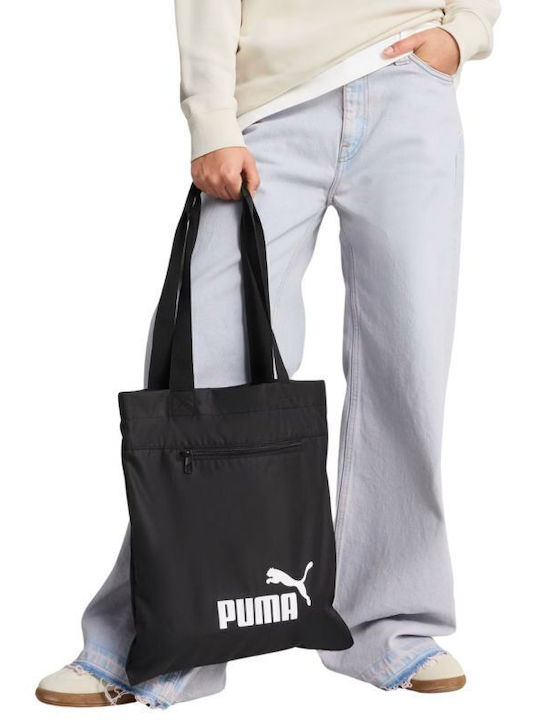 PUMA Τσάντα για Ψώνια σε Μαύρο χρώμα