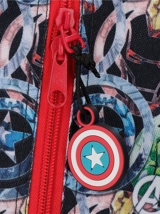 Avengers Schulranzen Rucksack Schwarz