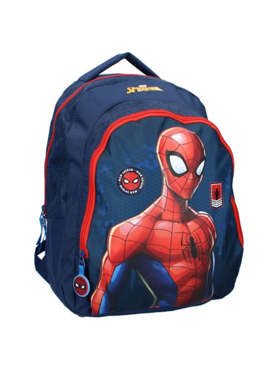 Spiderman Σχολική Τσάντα Πλάτης Μπλε