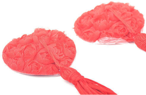Lace Sexy Κόσμημα Κόκκινο