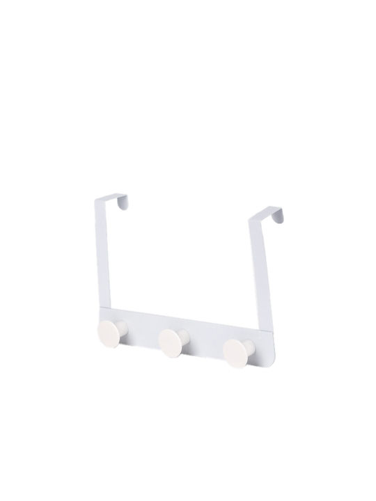 General Trade Door Hook 3 Slots Metallic 30cm