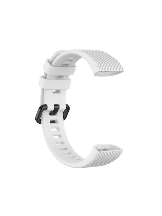 Strap Alb (Huawei Band 3, Huawei Band 4 Pro)
