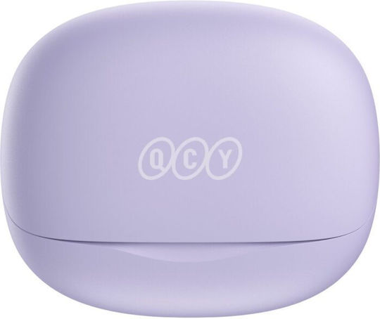 QCY Melobuds N50 Bluetooth Handsfree Earphones with Sweat Resistance and Charging Case Purple