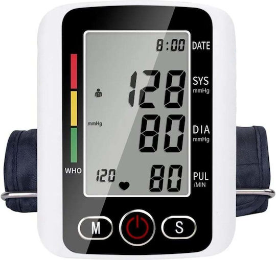 Monitor electronic digital de tensiune arterială pentru braț și încheietură, dispozitiv profesional de monitorizare a tensiunii arteriale