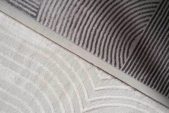 Royal Carpet Organic 591 Modern Bedroom Rugs Set Grey E104045X 3pcs