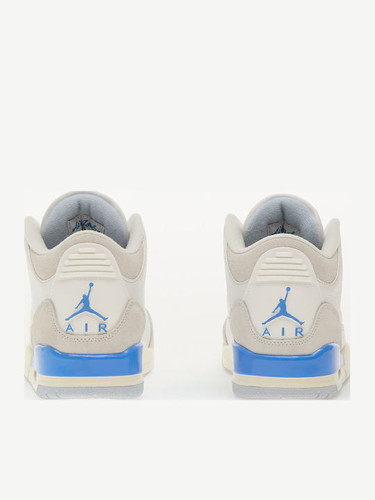 Air  3 Retro Boots Summit White / Hydrogen Blue-legend Blue