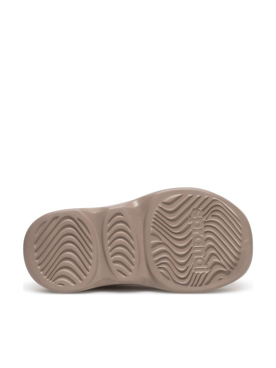 Sprandi Damen Clogs Braun