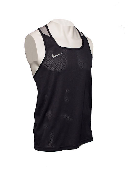 Nike Bărbați Fără mâneci Tricou 652861-101 pentru Box Neagră