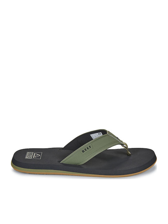 Ανδρικά Flip Flops Ανατομικά Χακί
