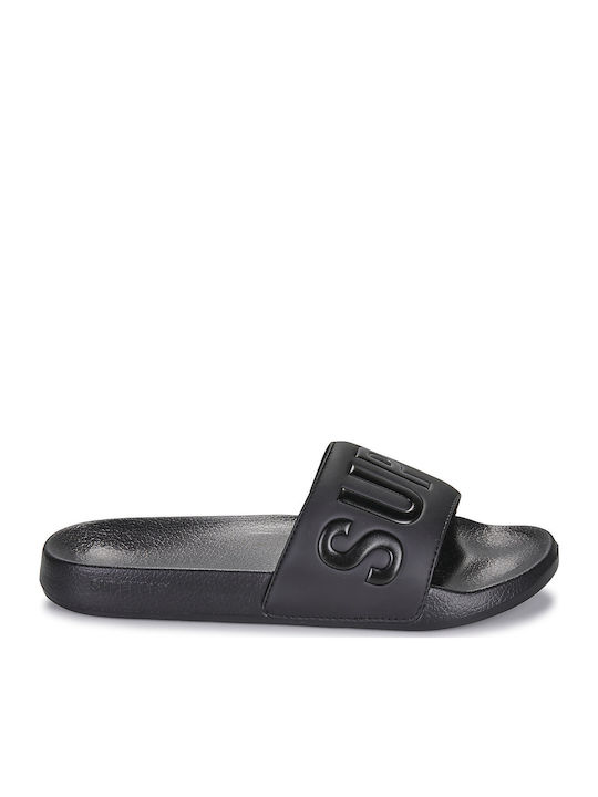Superdry Core Graphic Slides Black