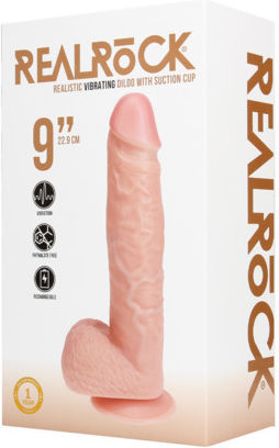 Shots Realistic Vibrator 23cm Flesh