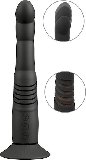 Couples Choice G P-Spot Vibrator for Couples with Remote Control 15cm Black