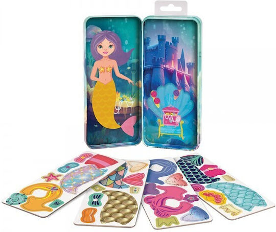 HappiHobbi Магнитна Играчка За Строене Tins Mermaid Princess
