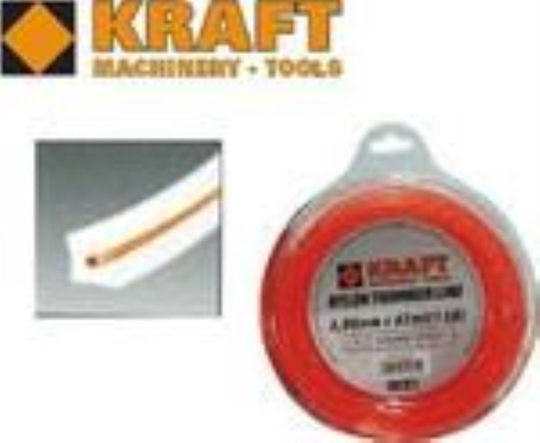 Kraft D-Cut Square Brush Cutter Trimmer Line 3.5mm 0.42m 20τμχ. 69333