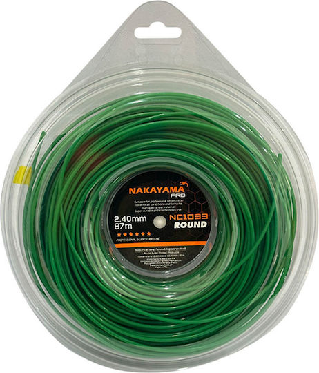Nakayama Nc1035 Round Brush Cutter Trimmer Line 3.5mm 41m 065685