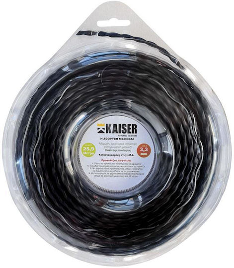 Kaiser 109338P Μεσινέζα Στριφτή Μήκους 35.5m και Πάχους 3.3mm