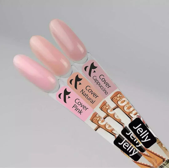 F.O.X Jelly Gel Falsche Nagelgel Cappuccino 30ml
