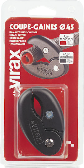 Virax Virax Hand Pipe Cutter Insulation Cutter 45/2.7mm 211627