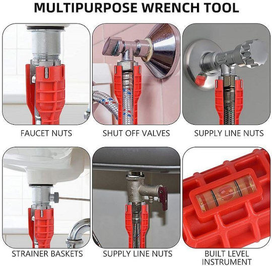 SKS Tools Εργαλείο Υδραυλικών Πολυλειτουργικό Κλειδί 38016315