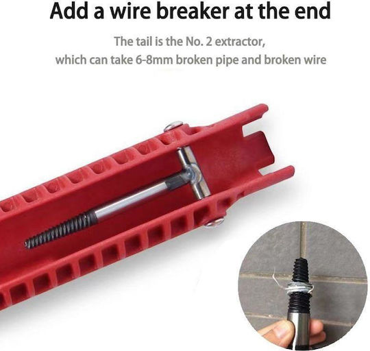 SKS Tools Εργαλείο Υδραυλικών Πολυλειτουργικό Κλειδί 38016315