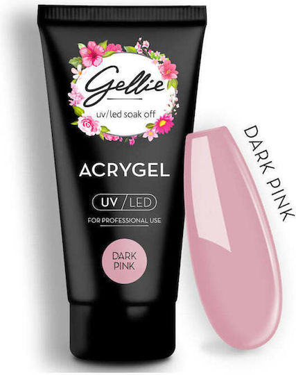 Gellie Cover Nail Acrygel DARK PINK 60ml