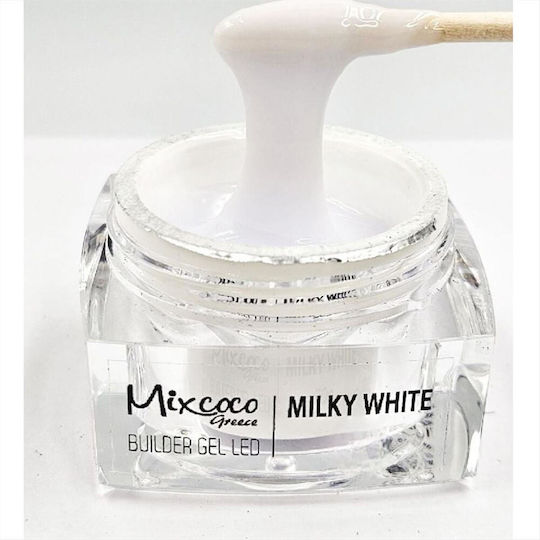 Mixcoco Builder Gel Νυχιών Λευκό 30gr