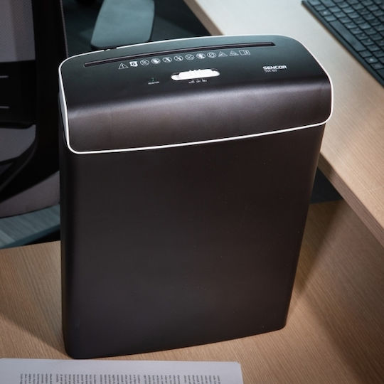 Sencor Strip Cut 6-Sheet Paper Shredder