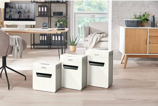 Leitz Aktenvernichter IQ Protect 3M Querschnitt 3 Blätter mit Behälterkapazität 10lt