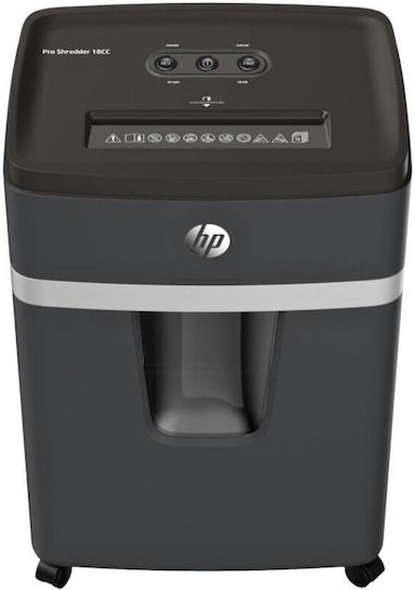 HP Proshredder 18cc Cross Cut 18-Sheet Paper Shredder