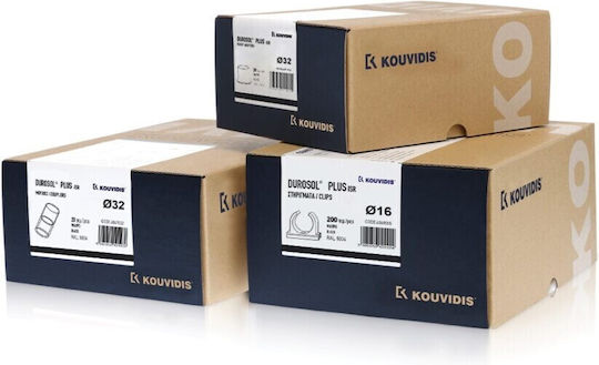 Kouvidis Verbindung für elektrische Leitungen mit Durchmesser 25mm aus Kunststoff 4047025