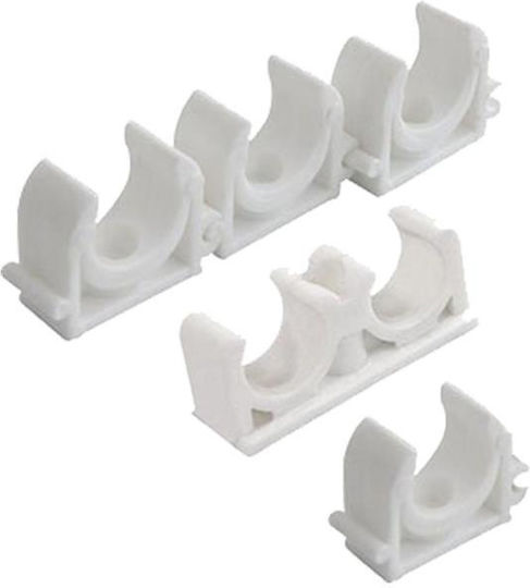 Eurolamp Electrical Conduit Bracket with Diameter 16mm made of Plastic 151-21400